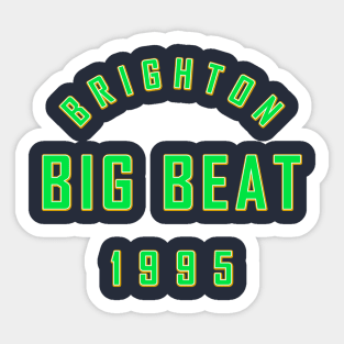 BRIGHTON BIG BEAT 1995 Sticker